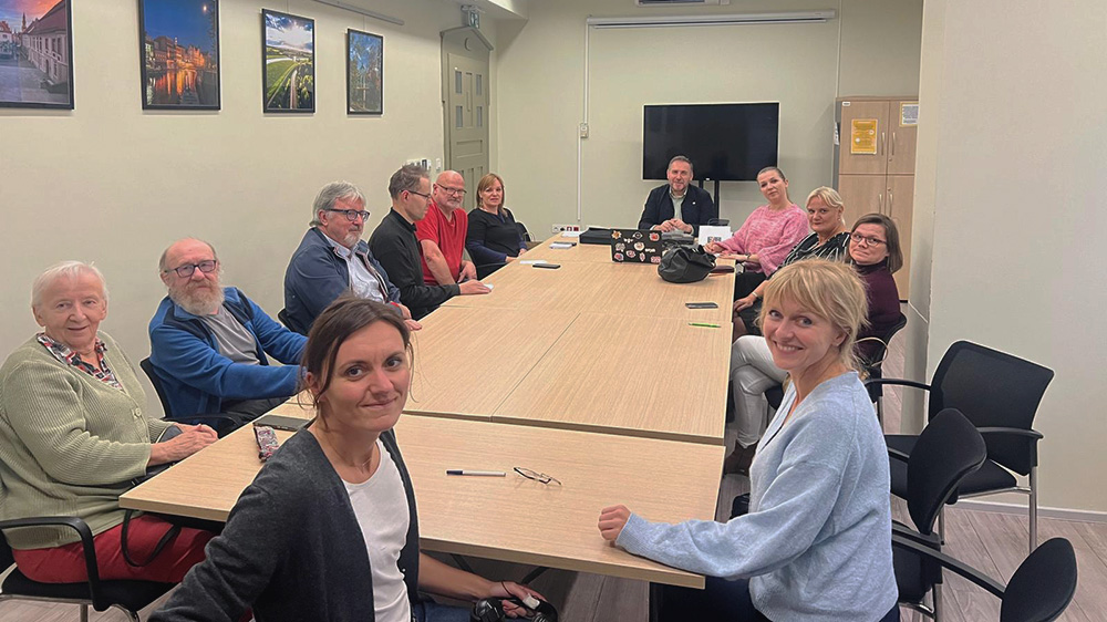 Spotkanie członków stowarzyszenia