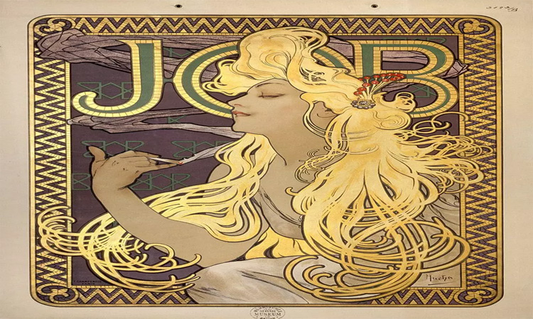 Work by Alphonse Mucha